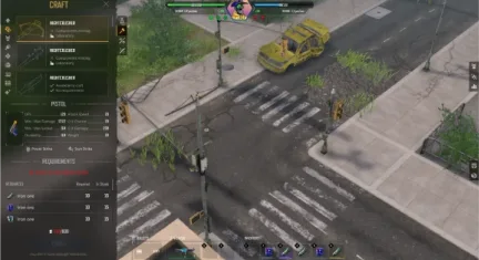 Crafting on a city block