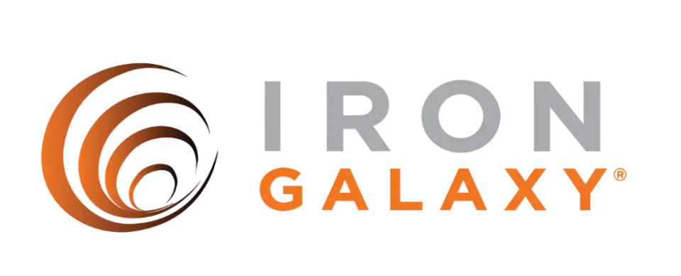 Iron Galaxy game development studio logo