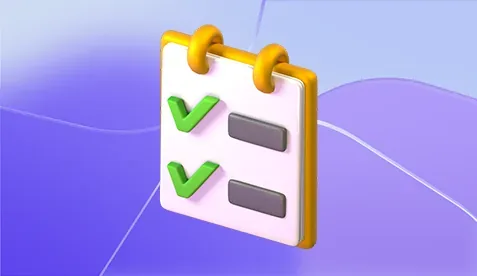 Game development checklist with completed tasks, showing progress and teamwork at Vimsy Games