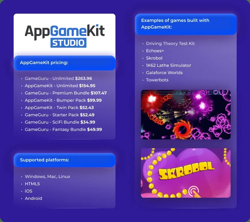 Top 15 Mobile Game Engines, Tools and Development Software
