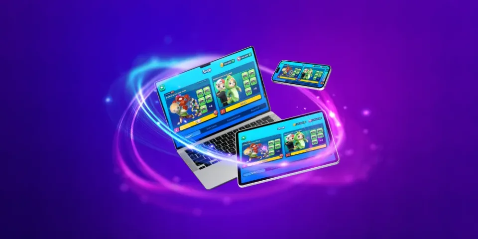 Сross-platform game development by a professional studio.