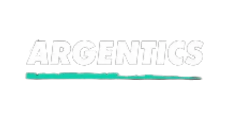 Argentics game art outsourcing logo