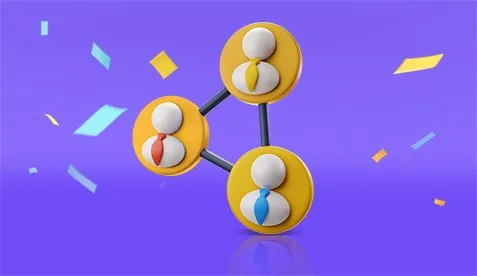 Interactive game content with connected users and engagement elements