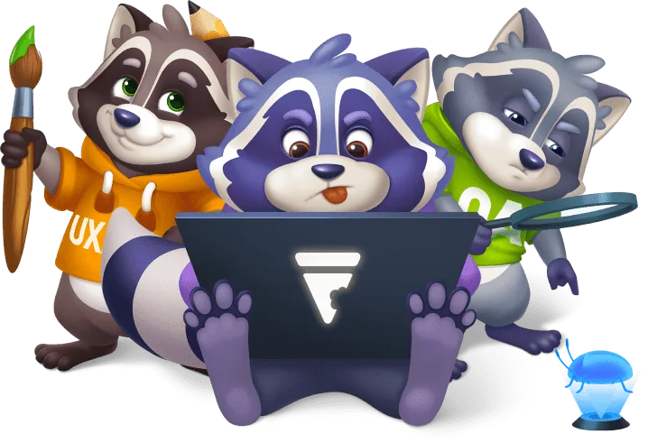 Game development team working on cross platform game porting and optimization