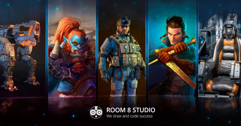 Room 8 Studio is a Ukrainian outsourcer helping leading companies develop games