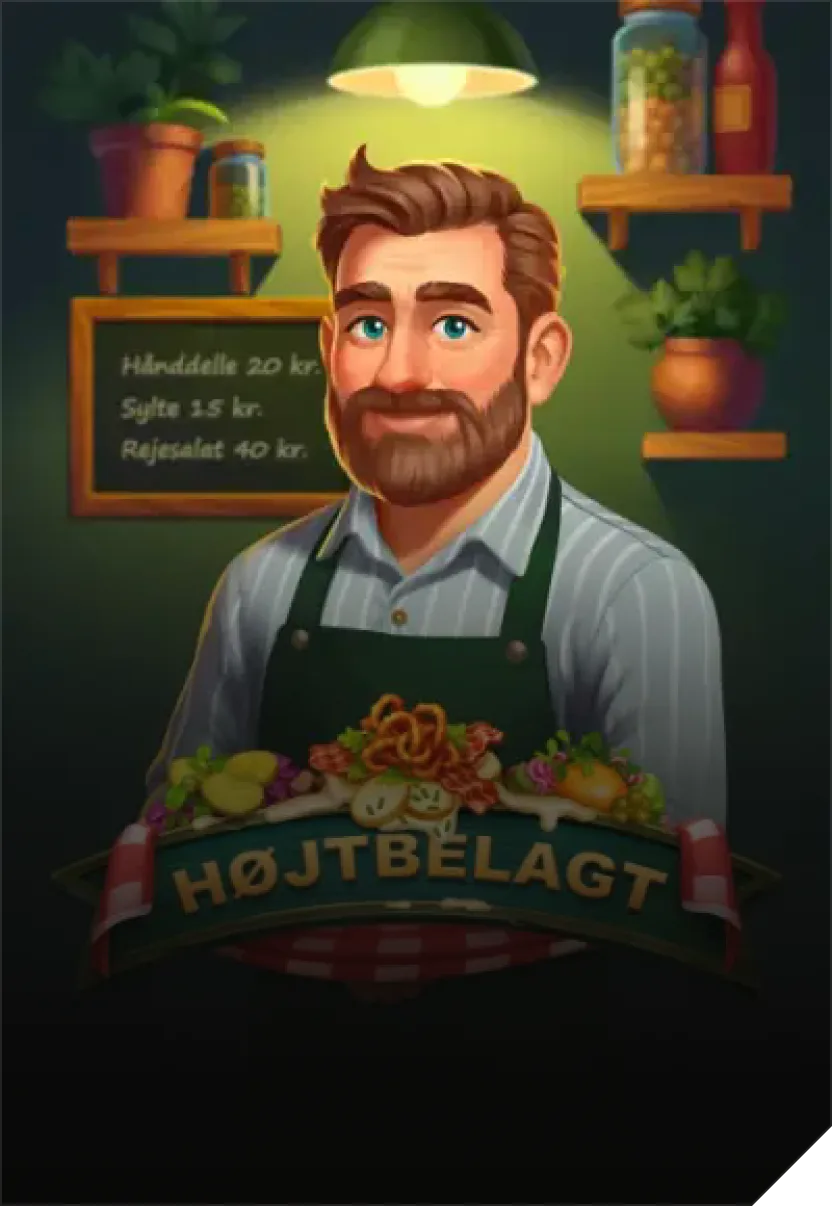 Højtbelagt Game restaurant artwork