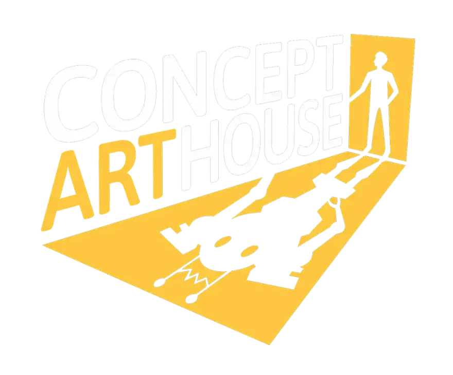Concept Art House game art outsourcing studio logo