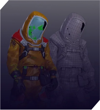 3D modeling for game art