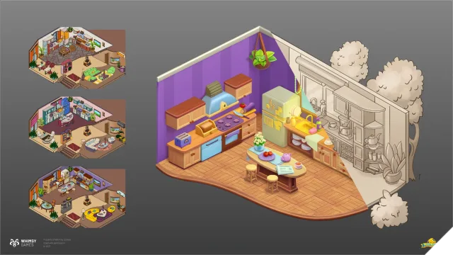 In-game render