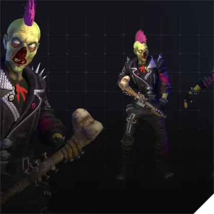 Wild Rage punk characters