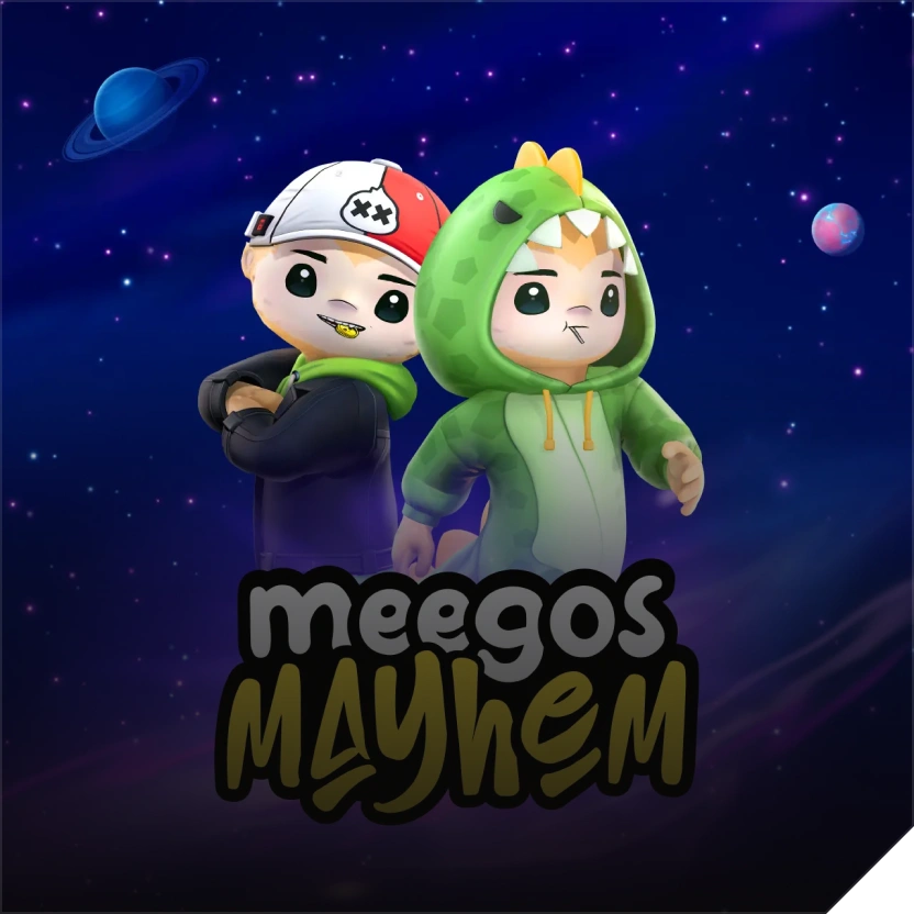 Meegos Mayhem key art