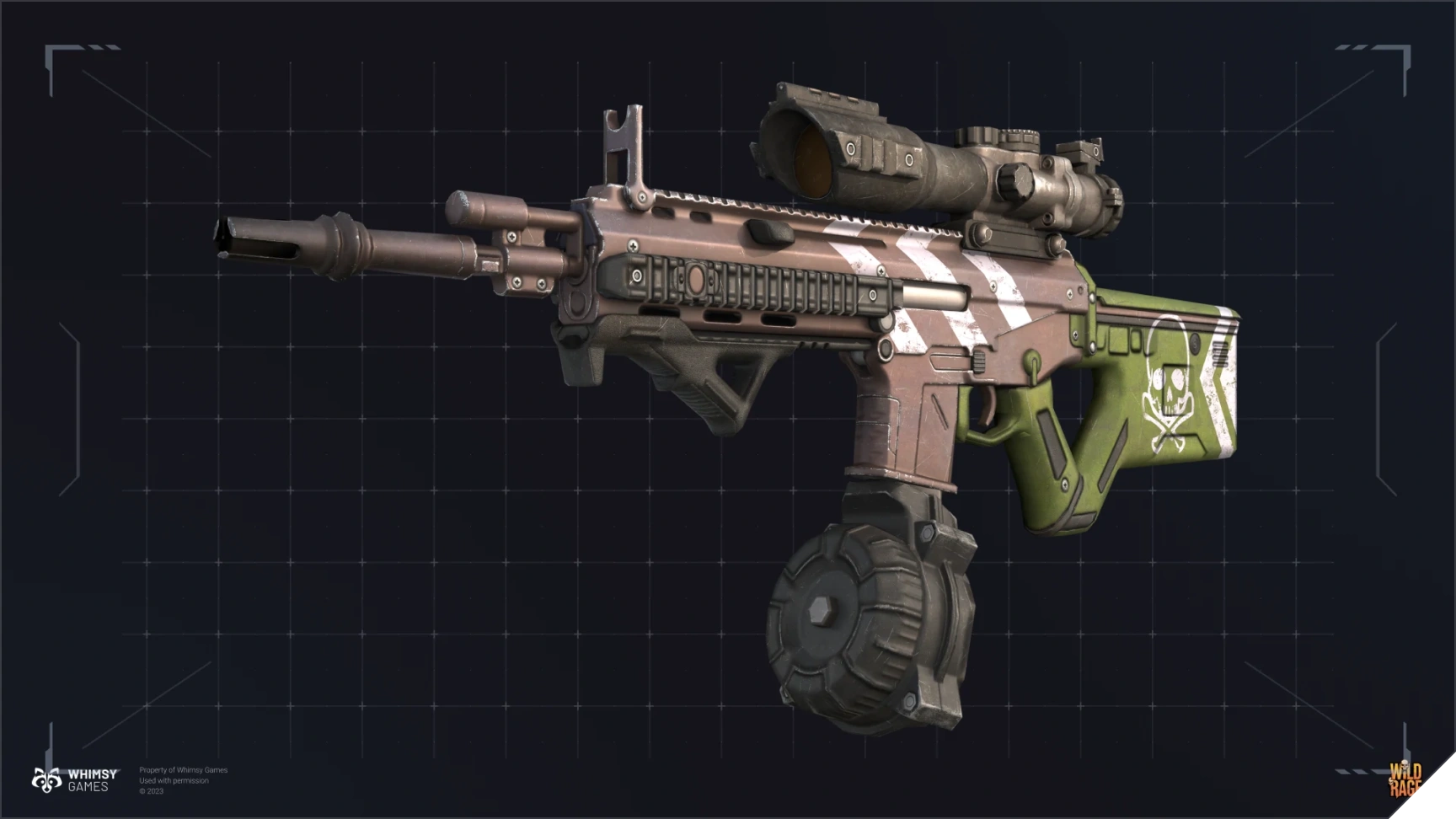 Weapon hero render